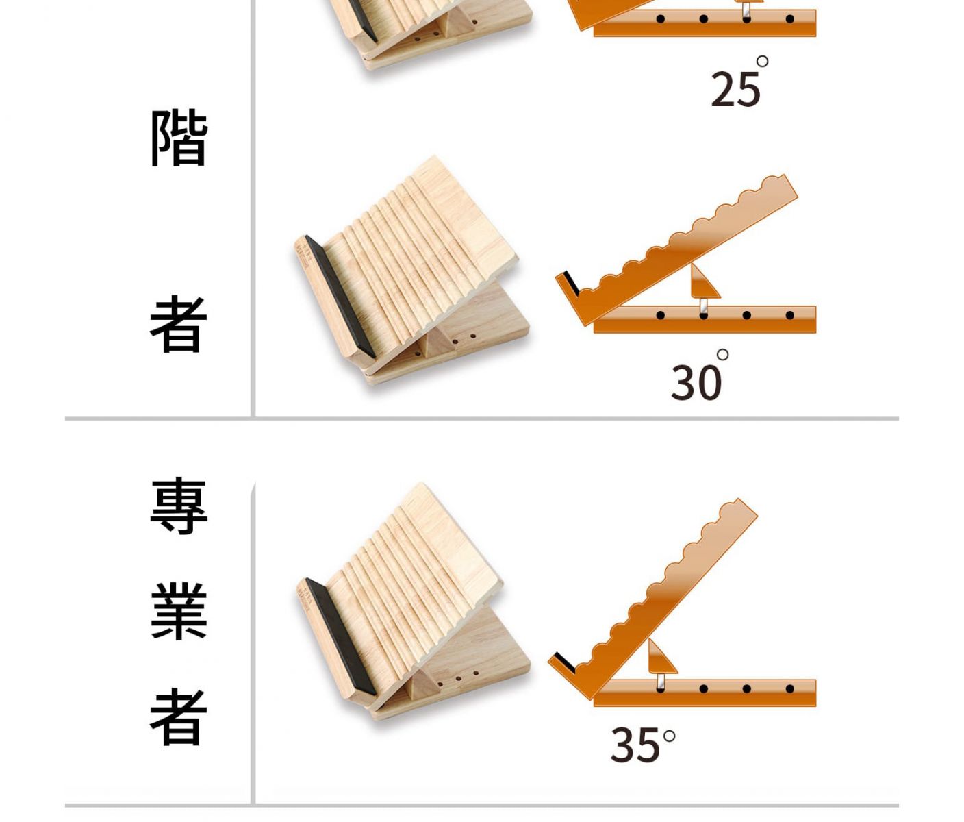 健康養生原木拉筋板