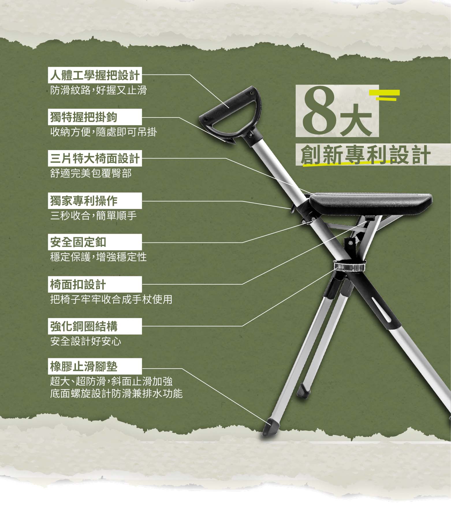 泰達隨身椅(標準)