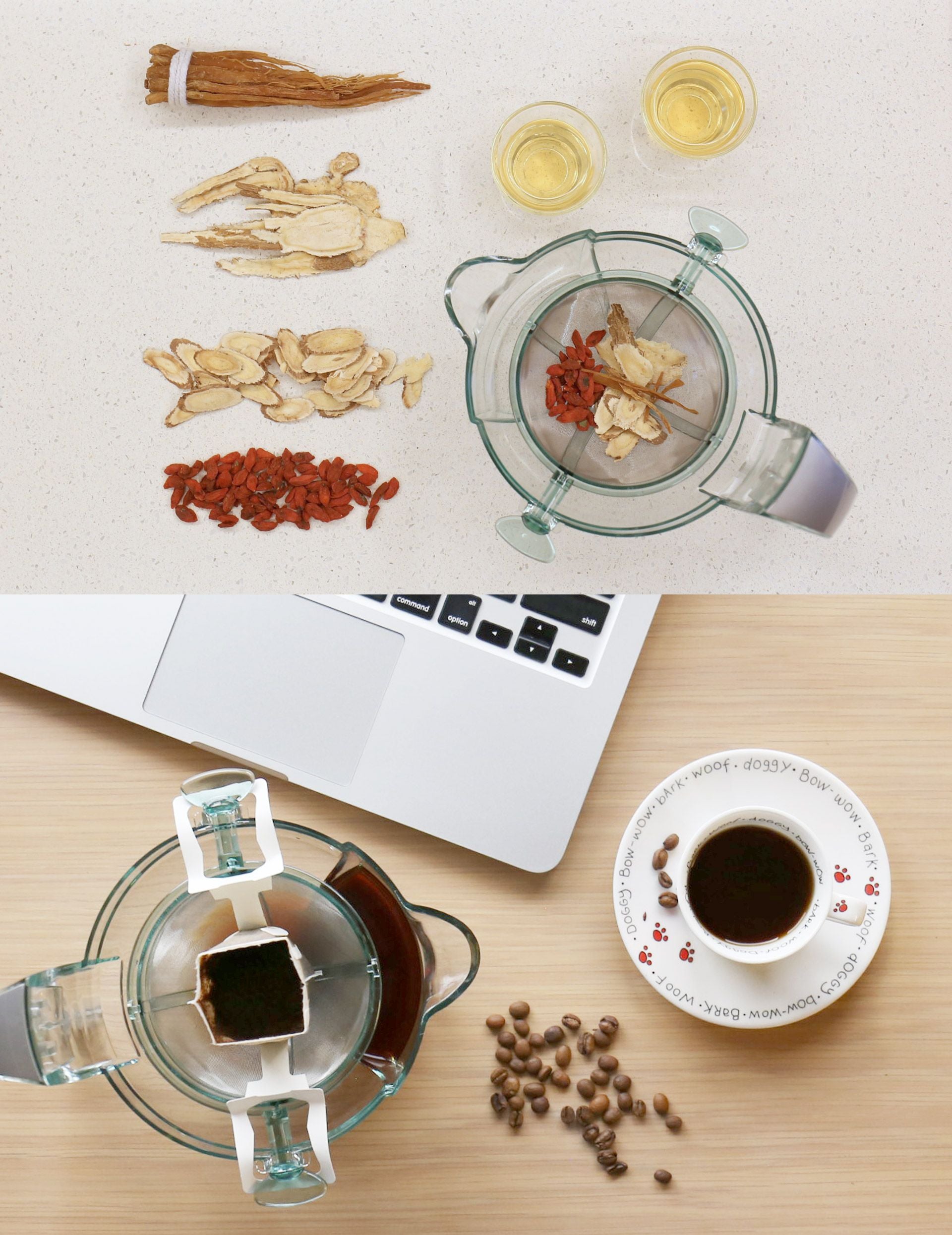 【特惠組】三合一沖茶器+杏杯